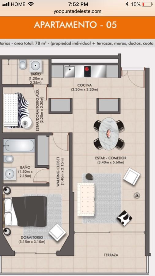 Edificio Yoo Apartment ปุนตา เดล เอสเต ภายนอก รูปภาพ